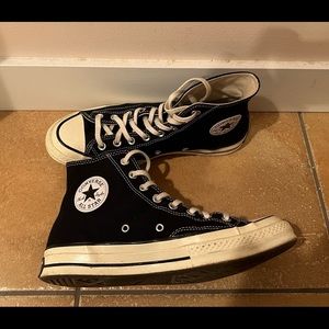 Converse Chuck 70 HI in Black/ Egret US 9 (M) EU 42